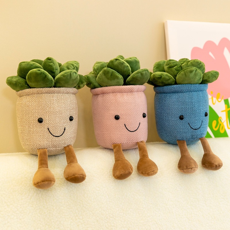 ألعاب محشوة على شكل نباتات الت - مراجعة Echeveria Succulent وسعره